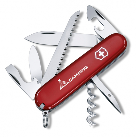  Victorinox Camper red s aplikací