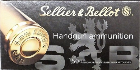 SB 9mm Luger/9mm Para FMJ 7,5g