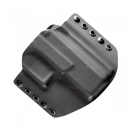 OWB vnější kydexové pouzdro na CZ P-10 C , poloviční sweatguard, černé