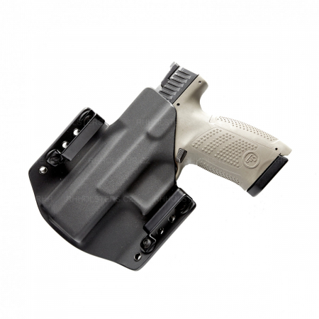 OWB vnější kydexové pouzdro na CZ P-10 C , poloviční sweatguard, černé
