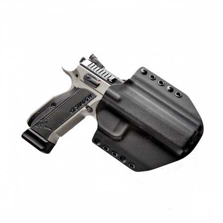 OWB vnější kydexové pouzdro na CZ Shadow 2, poloviční sweatguard, černé