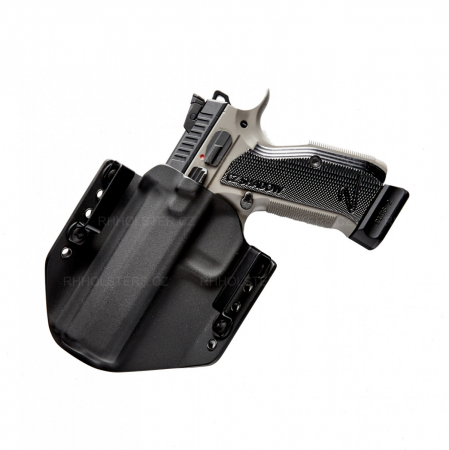 OWB vnější kydexové pouzdro na CZ Shadow 2, poloviční sweatguard, černé