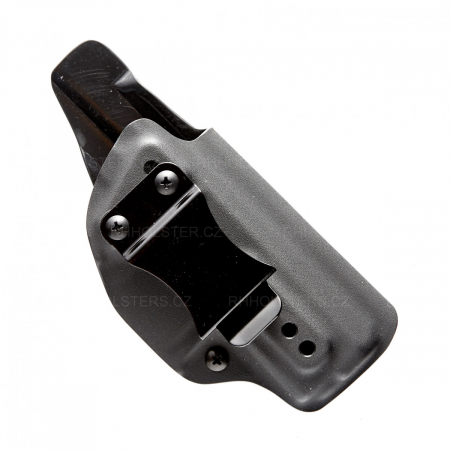 IWB vnitřní kydexové pouzdro na CZ P-07, plný sweatguard, černé