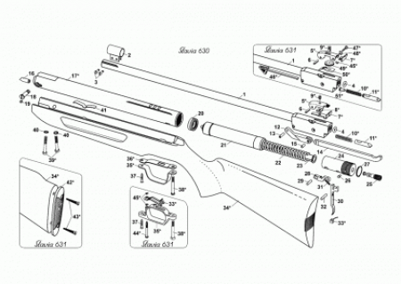 Slavia 631 regulační šroub spouště č.44
